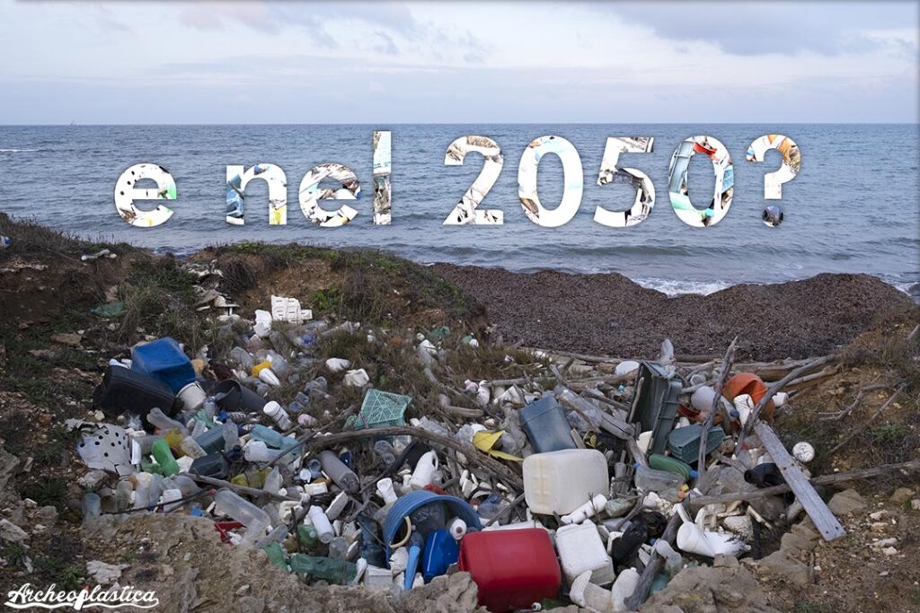 e nel 2050? Quanta plastica immetteremo nell'ambiente?